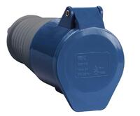 Розетка кабельная 16А 220В 2P+PЕ ССИ-213 IP44 IEK PSR21-016-3 - УПС инжиниринг
