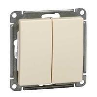 Выключатель 2-кл. СП W59 10А IP20 10AX механизм сл. кость SE VS510-252-2-86 - УПС инжиниринг