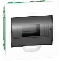 Бокс встраиваемый СП City9 Box 1 ряд 8мод. с прозр. дверцей SE EZ9E108S2FRU - УПС инжиниринг