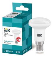 Лампа светодиодная Eco 3Вт R39 4000К нейтр. бел. E14 270лм 230-240В IEK LLE-R39-3-230-40-E14 - УПС инжиниринг