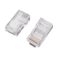 Джек компьютерный RJ45 (8P8C) кат.5E (уп.100шт) Rexant 05-1021 - УПС инжиниринг