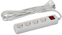 Удлинитель 4х3м с заземл. 16А IP20 U-4es-3m-3х1 ПВС 3х1 с выкл. Эра Б0028381 - УПС инжиниринг