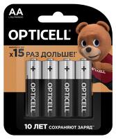 Элемент питания алкалиновый AA/LR6 (блист. 4шт) Basic Opticell 5051001 - УПС инжиниринг