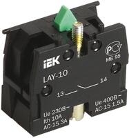 Блок контактный 1з для LAY5 IEK BDK21 - УПС инжиниринг