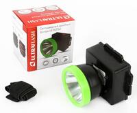 Фонарь налобный LED53762 1LED 0.5Вт 1 режим 3XR6 пластик. черн. Ultraflash14254 - УПС инжиниринг