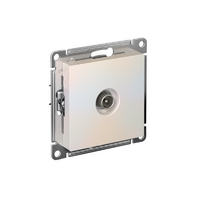 Розетка телевизионная TV AtlasDesign коннектор механизм жемчуж. SE ATN000493 - УПС инжиниринг