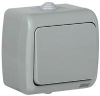 Выключатель 1-кл. 1п ОП Aquatic 10А IP54 ВС-20-1-0-А сер. IEK EVA10-K03-10-54 - УПС инжиниринг