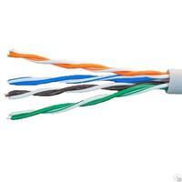 Кабель витая пара U/UTP кат.5E 4х2х24AWG solid CCA PVC сер. (м) Net.on 01-0302 - УПС инжиниринг