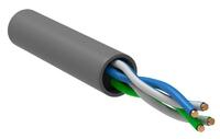Кабель витая пара U/UTP кат.5E 2х2х24AWG solid CCA PVC сер. (м) GENERICA BC1-C5E02-111-305-G - УПС инжиниринг