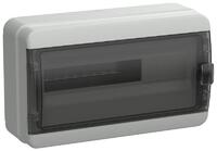 Корпус КМПн-18 TEKFOR IP65 черн. прозр. дверь пластик. IEK TF5-KP72-N-18-65-K03-K02 - УПС инжиниринг