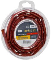 Трубка термоусадочная ТТУ нг-LS 5/2.5 красн. (уп.2м) IEK UDR12-005-D25-002-K04-T - УПС инжиниринг