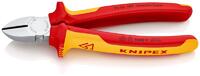 Бокорезы VDE L-180мм твердость кромок 62 HRC хром. Knipex KN-7006180 - УПС инжиниринг