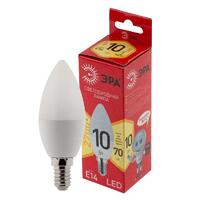 Лампа светодиодная RED LINE LED B35-10W-827-E14 R 10Вт B35 свеча 2700К тепл. бел. E14 Эра Б0049641 - УПС инжиниринг