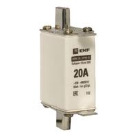 Вставка плавкая ППН-33 100/20А габарит 00C PROxima EKF fus-33/100/20 - УПС инжиниринг