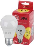 Лампа светодиодная RED LINE LED A60-15W-827-E27 R 15вт A60 груша 2700К тепл. бел. E27 Эра Б0046355 - УПС инжиниринг