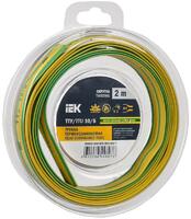 Трубка термоусадочная ТТУ нг-LS 10/5 желт./зел. (уп.2м) IEK UDR12-010-005-002-K52-T - УПС инжиниринг
