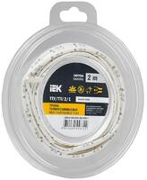 Трубка термоусадочная ТТУ нг-LS 2/1 бел. (уп.2м) IEK UDR12-002-001-002-K01-T - УПС инжиниринг