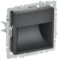 Подсветка светодиодная BRITE встраив. ПЛ20-БрГ механизм графит IEK BR-FL20-K53 - УПС инжиниринг