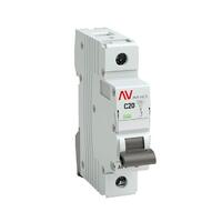Выключатель автоматический модульный 1п C 20А 6кА AV-6 AVERES EKF mcb6-1-20C-av - УПС инжиниринг
