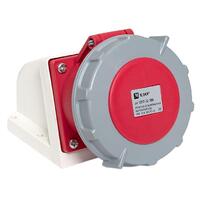 Розетка стационарная наружная 1252 3Р+РЕ+N 32А 380В IP67 PROxima EKF ps-1252-32-380 - УПС инжиниринг