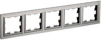 Рамка 5-м BRITE РУ-5-БрС сталь IEK BR-M52-K46 - УПС инжиниринг