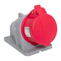 Розетка стационарная наружная 115 3Р+РЕ+N 16А 380В IP44 PROxima EKF ps-115-16-380-PRO - УПС инжиниринг