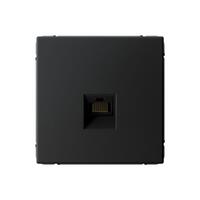 Розетка компьютерная ArtGallery RJ45 кат.6A механизм карбон SE GAL001086 - УПС инжиниринг