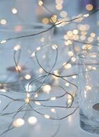 Гирлянда светодиодная "Нить" 30+5м 300LED тепл. бел. возможность соединения до 3шт 220В КОСМОС KOC_GIR-V102 - УПС инжиниринг