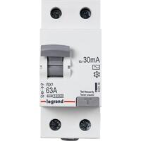 Выключатель дифференциального тока (УЗО) 2п 63А 30мА тип AC RX3 Leg 402026 - УПС инжиниринг