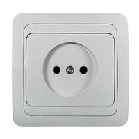 Розетка 1-м СП Classico 2022 16А IP20 бел. ASD / IN HOME 4680005959891 - УПС инжиниринг