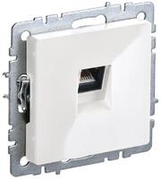 Розетка компьютерная СП RJ45 кат.5E BRITE РК10-БрБ механизм бел. IEK BR-K10-1-K01 - УПС инжиниринг