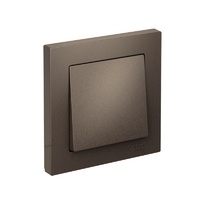 Выключатель 1-кл. СП AtlasDesign 10А IP20 (сх. 1) 10AX в сборе мокко SE ATN000612 - УПС инжиниринг