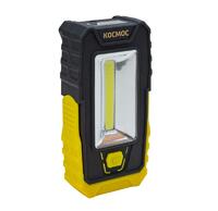 Фонарь 5Вт СОВ 3LED клипса для крепл. магнит поворотная подставка 3хААА КОСМОС KocAu6006COB - УПС инжиниринг