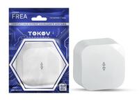 Переключатель 1-кл. ОП Frea 10А IP20 250В АБС-пластик бел. TOKOV ELECTRIC TKE-FR-P1-C01 - УПС инжиниринг