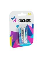Элемент питания алкалиновый AA/LR6 BP-2 (блист.2шт) КОСМОС KOCLR62BL - УПС инжиниринг