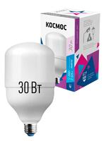Лампа светодиодная высокомощная 30Вт 6500К E27 Космос LksmHWLED30WE2765 - УПС инжиниринг