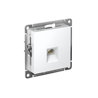 Розетка компьютерная AtlasDesign RJ45 кат.5E механизм лотос SE ATN001383 - УПС инжиниринг