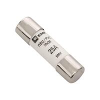 Вставка плавкая цилиндрическая ПВЦ 10х38 25А EKF pvc-10x38-25 - УПС инжиниринг