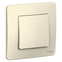 Выключатель 1-кл. СП Blanca 10А IP20 (сх. 1) 250В молочн. SE BLNVS010102 - УПС инжиниринг
