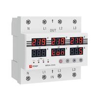 Реле напряжения и тока трехфазное с дисплеем MRVA-3 63A EKF MRVA-3-63A - УПС инжиниринг