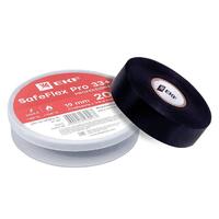Изолента ПВХ 19мм (рул.20м) SafeFlex Pro 33+ EKF plc-iz-sfpro-b - УПС инжиниринг