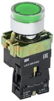 Кнопка LAY5-BW3361 1НО с подсветкой зел. IEK BBT50-BW-K06 - УПС инжиниринг