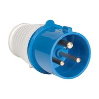 Вилка переносная 023 32А 2P+PE 220В IP44 EKF ps-023-32-220 - УПС инжиниринг