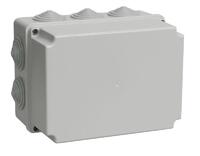 Коробка распаячная ОП 190х140х120 IP44 КМ41245 (10 каб.ввод.) IEK UKO10-190-140-120-K41-44 - УПС инжиниринг