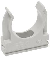 Держатель для труб (клипса) CF20 с защелкой ELASTA IEK CTA10D-CF20-K41-100 - УПС инжиниринг