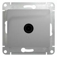 Розетка телевизионная оконечная TV 1-м СП Glossa 1дБ механизм алюм. SE GSL000391 - УПС инжиниринг