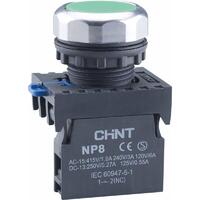 Кнопка управления NP8-10BN/3 без подсветки зел. 1НО IP65 (R) CHINT 667232 - УПС инжиниринг