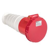 Розетка кабельная 63А 380В 3P+РЕ+N IP67 (235) EKF ps-235-63-380 - УПС инжиниринг