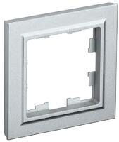 Рамка 1-м BRITE РУ-1-БрА алюм. IEK BR-M12-K47 - УПС инжиниринг