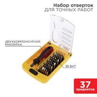 Набор отверток для точечных работ (37 предметов) REXANT 12-4702 - УПС инжиниринг
